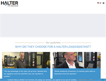 Tablet Screenshot of haltercncautomation.com